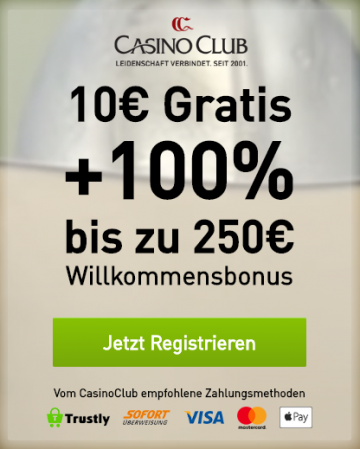 Casino Club Startbonus
