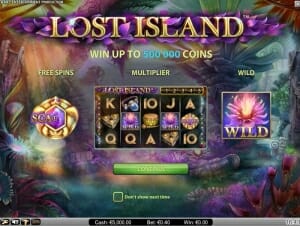 Lost Island Bonus