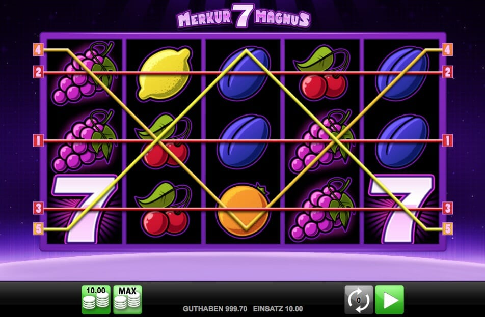 Merkur Magnus 7 Slot Machine
