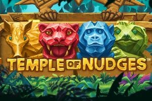 Temple of Nudges Slot Logo