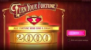 Turn your Fortune Feature